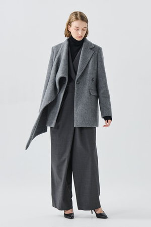 ティーチ/TEECHIのウールミックスシャギーコート(110900/110902)