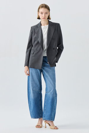 ティーチ/TEECHIのウールブレンドダブルジャケット(110800/110801)