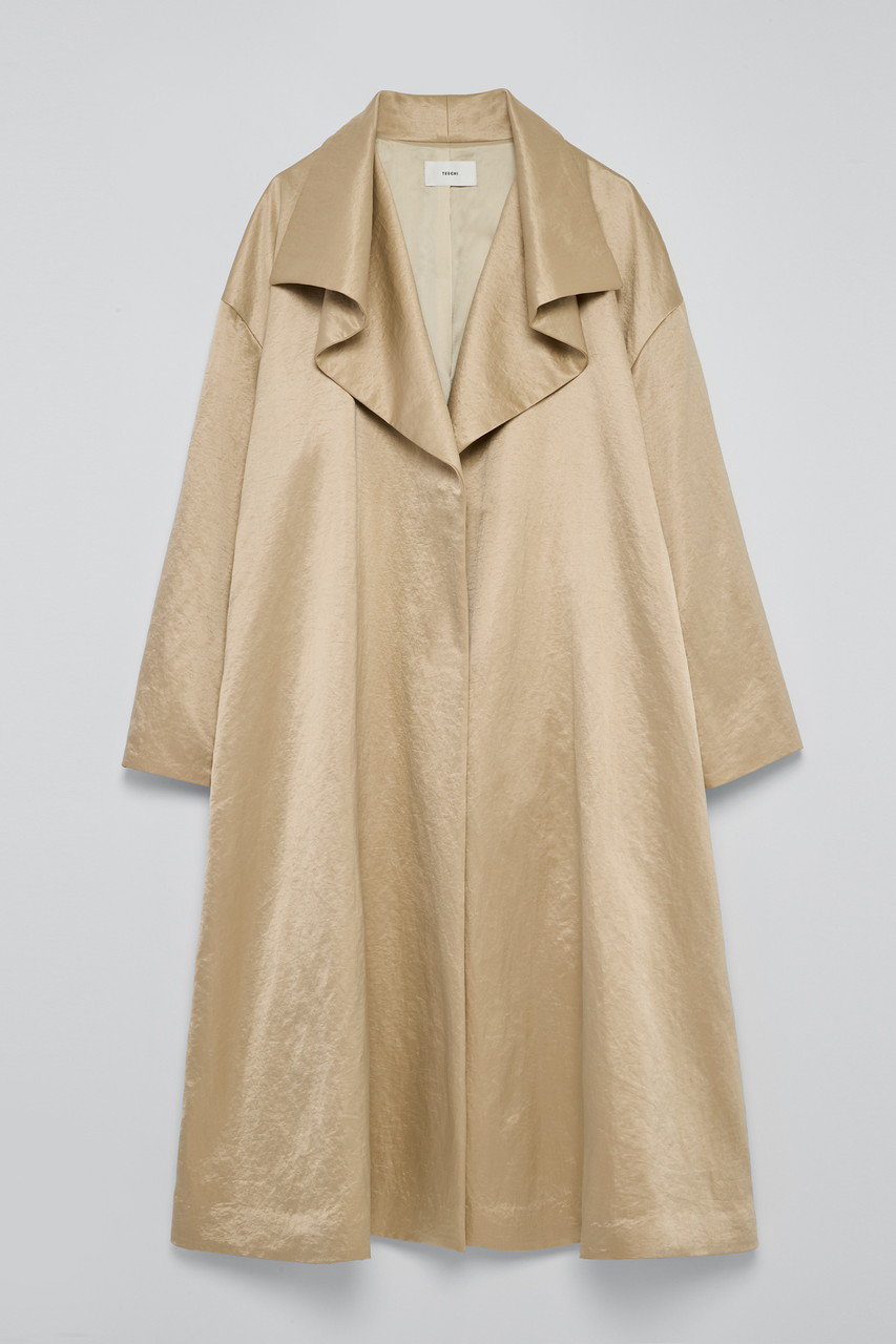 TEECHI ドレープコート (ベージュ, 40) ティーチ ELLE SHOP