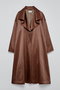 ドレープコート ティーチ/TEECHI ブラウン