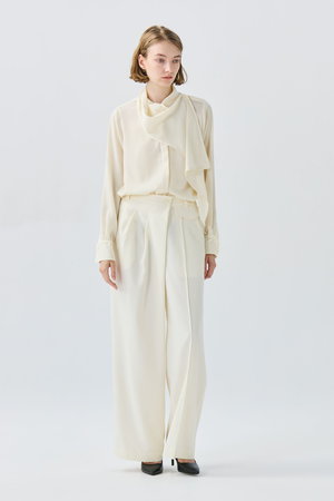 ティーチ/TEECHIのラップクロスブラウス(110400/110403)