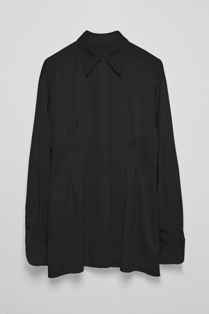 ティーチ/TEECHIのインバーテッドタックブラウス(110400/110403)