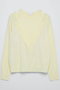 レイヤードプルオーバーニット ティーチ/TEECHI イエロー