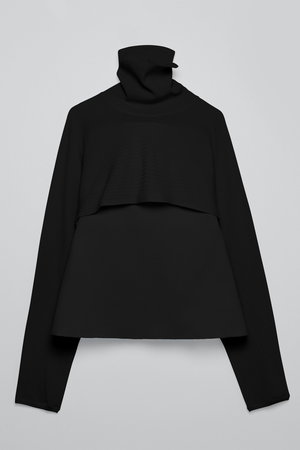 ティーチ/TEECHIのペプラムプルオーバーニット(110300/110301)