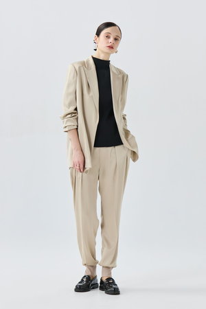 ティーチ/TEECHIのＴＭＯサテンタックジョガーパンツ(110600/110601)