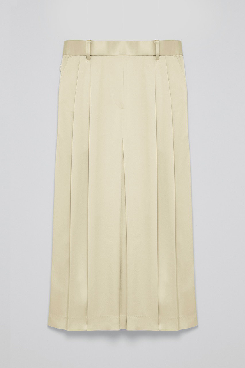 TEECHI TMOサテンスカート (ベージュ, 36) ティーチ ELLE SHOP TEECHI TMOサテンスカート (ベージュ, 36) ティーチ ELLE SHOP