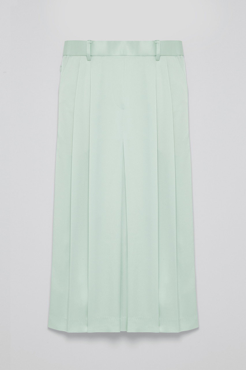 TEECHI ＴＭＯサテンスカート (グリーン, 38) ティーチ ELLE SHOP