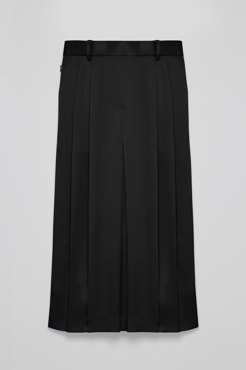 TEECHI ＴＭＯサテンスカート (ブラック, 36) ティーチ ELLE SHOP