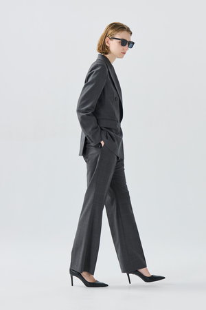 ティーチ/TEECHIのＴＭＯウールブレンドフレアパンツ(110600/110601)