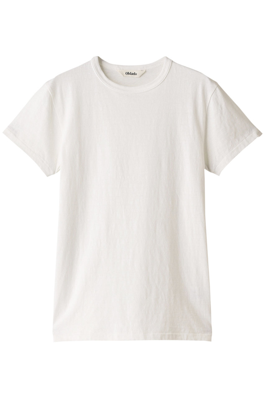 オブラダ/ObladaのクルーネックTシャツ(ホワイト/CU09)