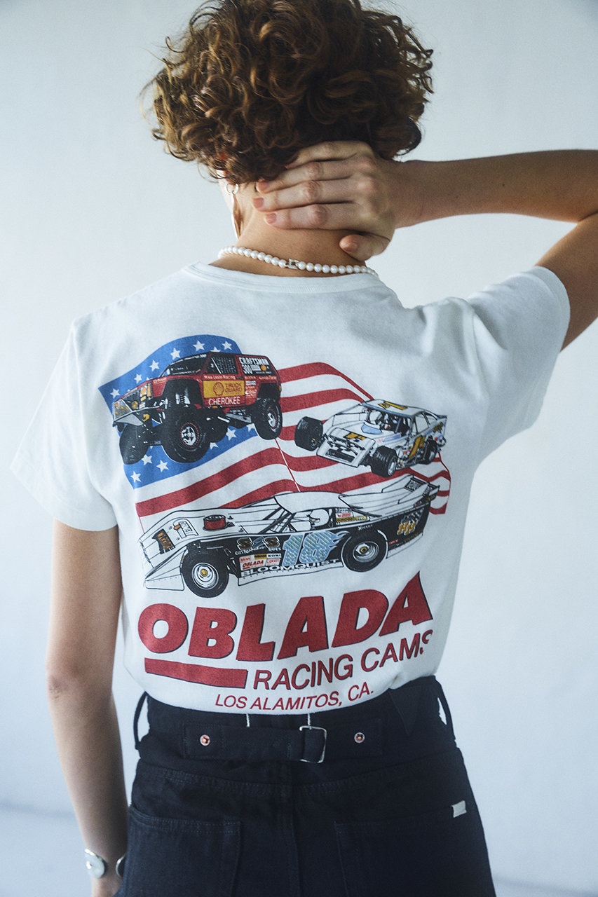 Oblada オブラダ ロゴTシャツ Oblada(オブラダ) Racing T-shirt