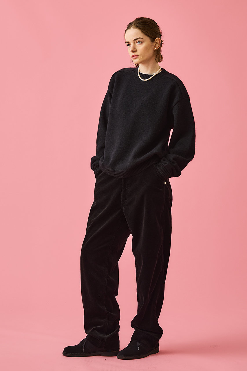 Oblada(オブラダ)｜WILLIAM ニットプルオーバー/ブラック の通販