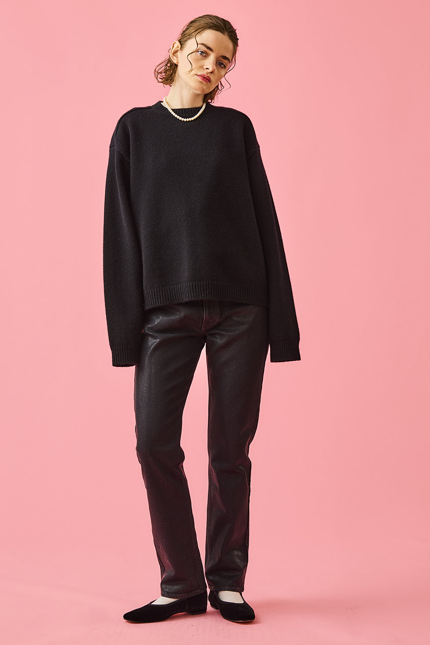 Oblada◇ボトム/24/ウール/BLK/F2210PT03 Oblada(オブラダ