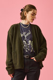 Oblada(オブラダ)｜BLUES カーディガン/カーキ の通販｜ELLESHOP