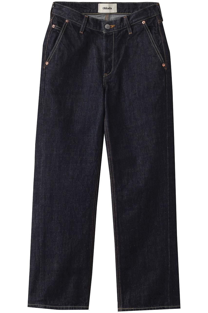 Oblada SEVIGNY デニムパンツ (インディゴ, XS) オブラダ ELLE SHOP Oblada SEVIGNY デニムパンツ (インディゴ, XS) オブラダ ELLE SHOP
