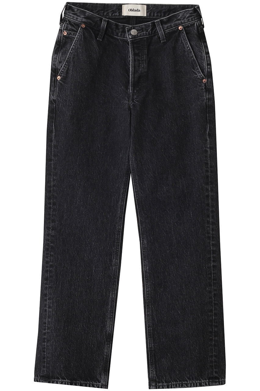 Oblada SEVIGNY デニムパンツ (ブラック, XS) オブラダ ELLE SHOP Oblada SEVIGNY デニムパンツ (ブラック, XS) オブラダ ELLE SHOP
