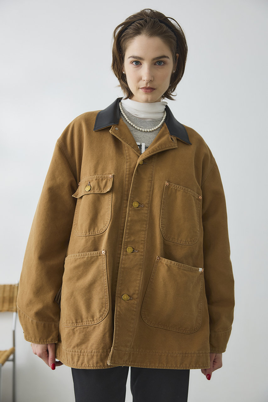 Oblada(オブラダ)｜テントラインカバーオール/キャメル の通販