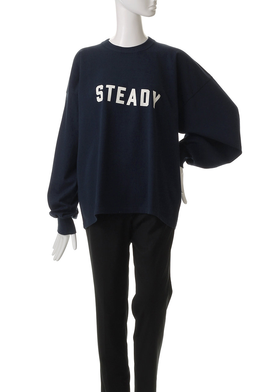 Oblada(オブラダ)｜92 STEADYロングTシャツ/ネイビー の通販