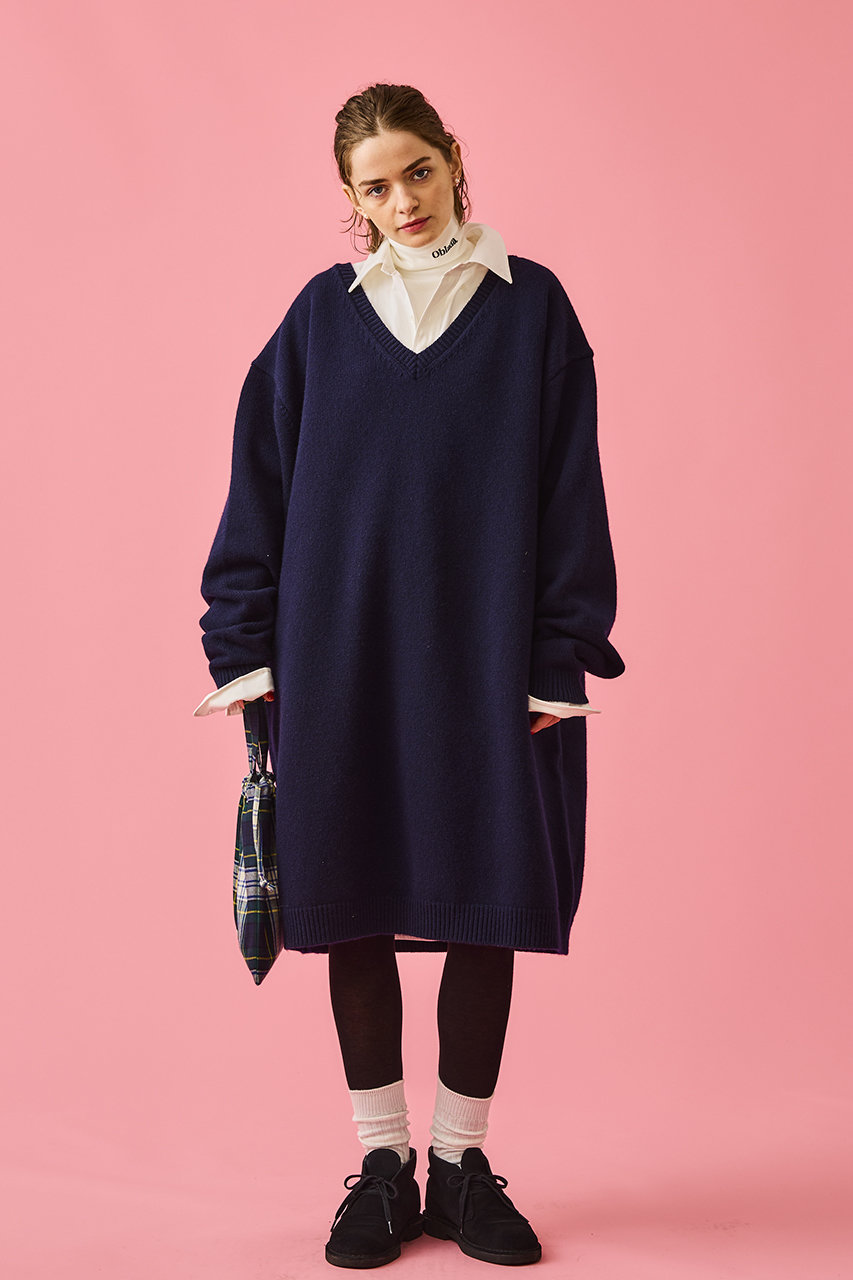 Oblada⭐︎オブラダ⭐︎BIGシャツ美品✨ Oblada(オブラダ)｜IVY ビッグシャツ/ホワイト の通販｜ELLESHOP