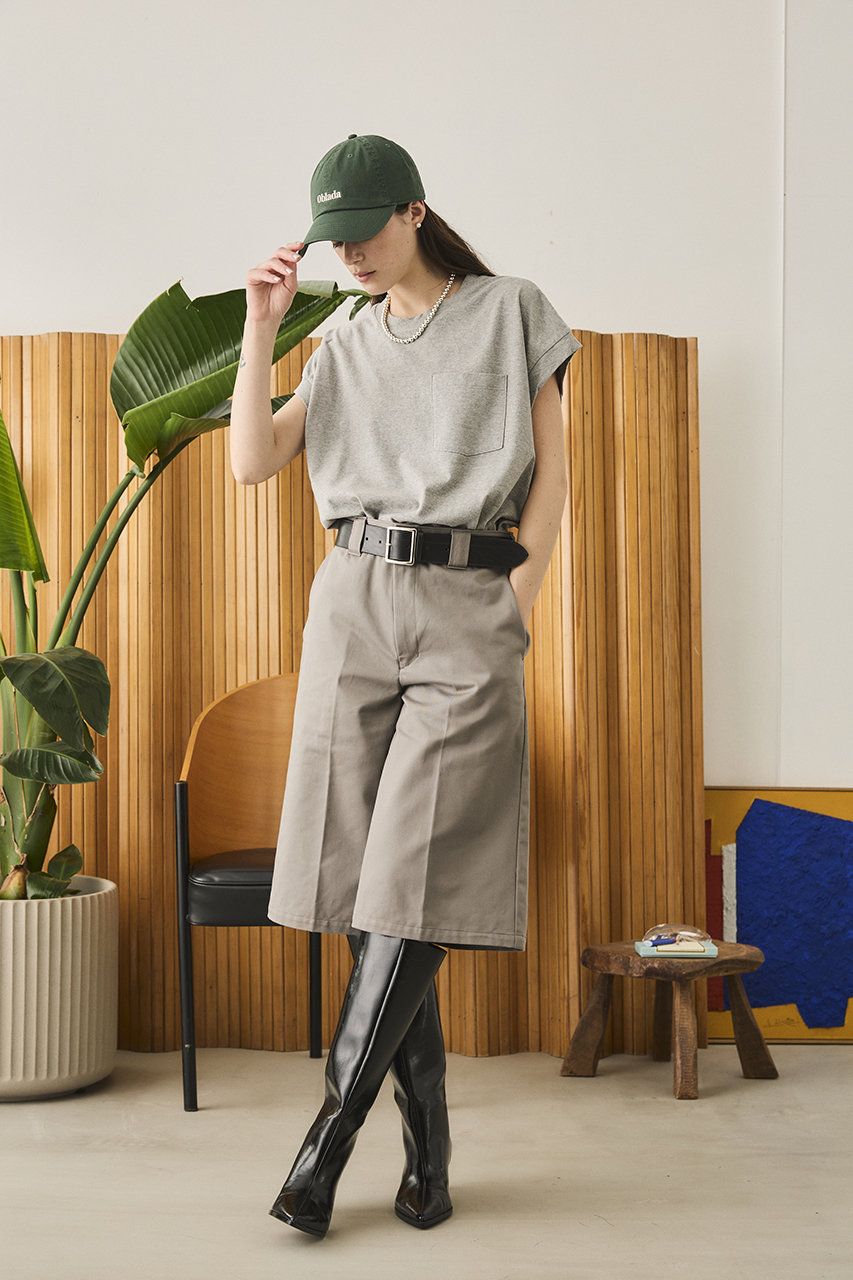 Oblada(オブラダ)｜ライダーパンツ/グレー の通販｜ELLESHOP・(エル