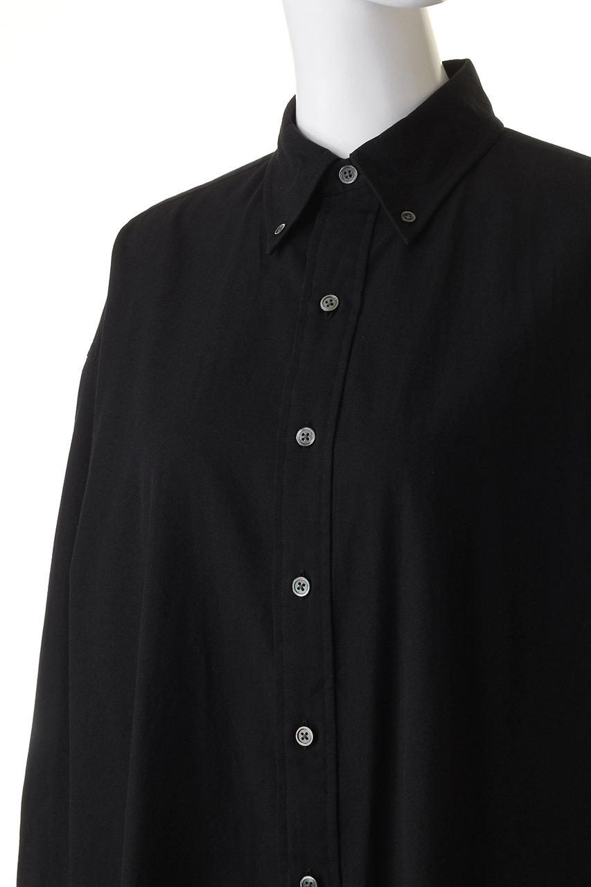 Oblada(オブラダ)｜IVY ビッグシャツ/ブラック の通販｜ELLESHOP