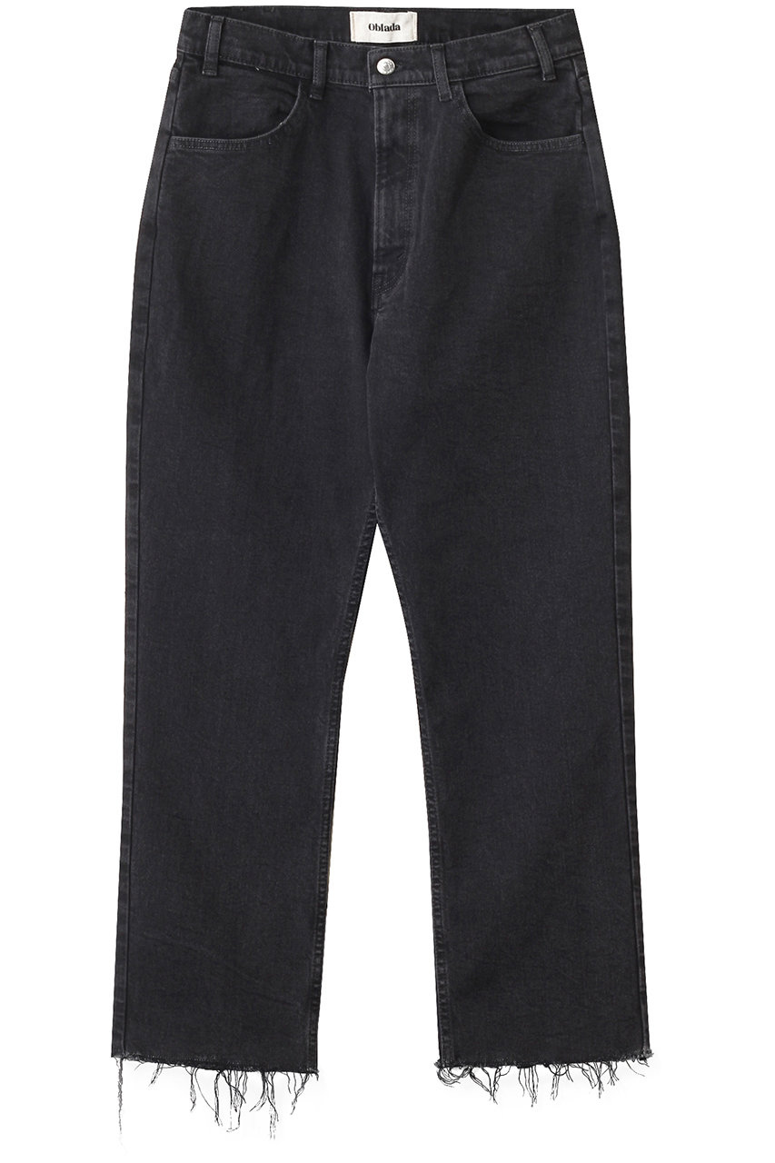 Oblada ハイウエストカットオフ (ブラック, 25) オブラダ ELLE SHOP Oblada ハイウエストカットオフ (ブラック, 25) オブラダ ELLE SHOP