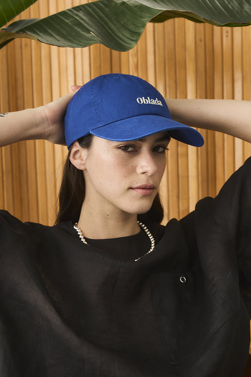 Obladaキャップネイビー　完売商品 Obladaキャップネイビー 完売商品 レディース】OBLADA LOGO CAP