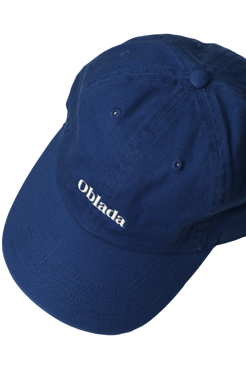Oblada(オブラダ)｜OBLADA LOGO キャップ/ブルー の通販