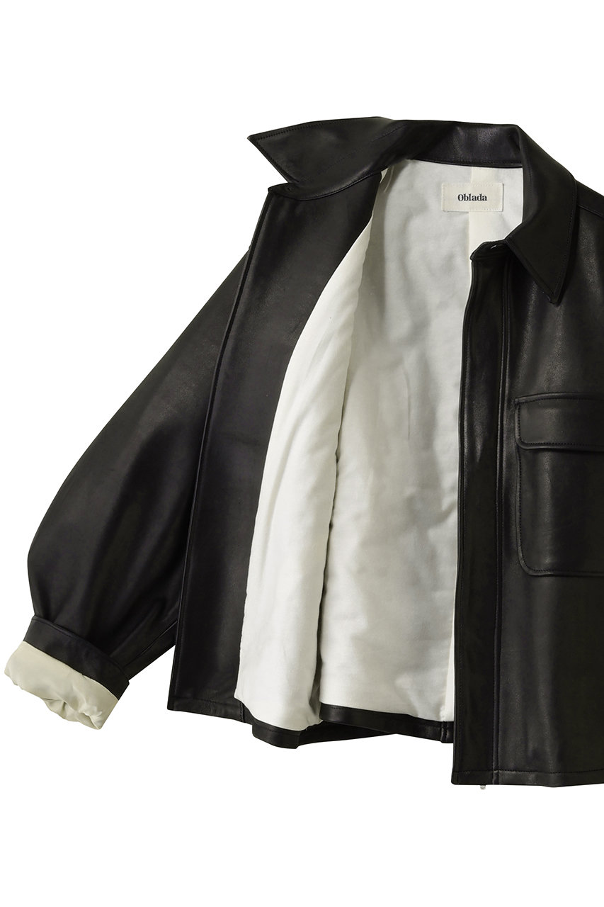 Oblada(オブラダ)｜LIGHT AVIATOR ジャケット/ブラック の通販
