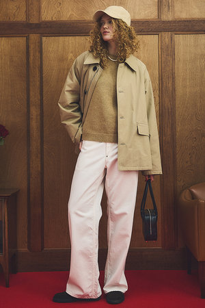 Oblada ベージュ カジュアルパンツ オブラダ Oblada(オブラダ)｜SEVIGNY パンツ/ベージュ の通販｜ELLESHOP