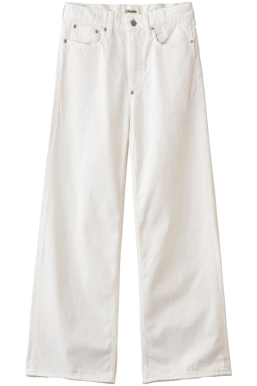 Oblada ミレニアムジーンズ (ホワイト, M) オブラダ ELLE SHOP Oblada ミレニアムジーンズ (ホワイト, M) オブラダ ELLE SHOP