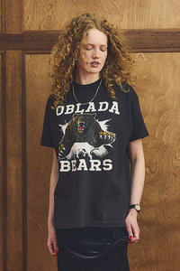 オブラダ　Tシャツ　最終値下げ Oblada オブラダ Tシャツ・カットソー F 紺 【古着】【中古】の