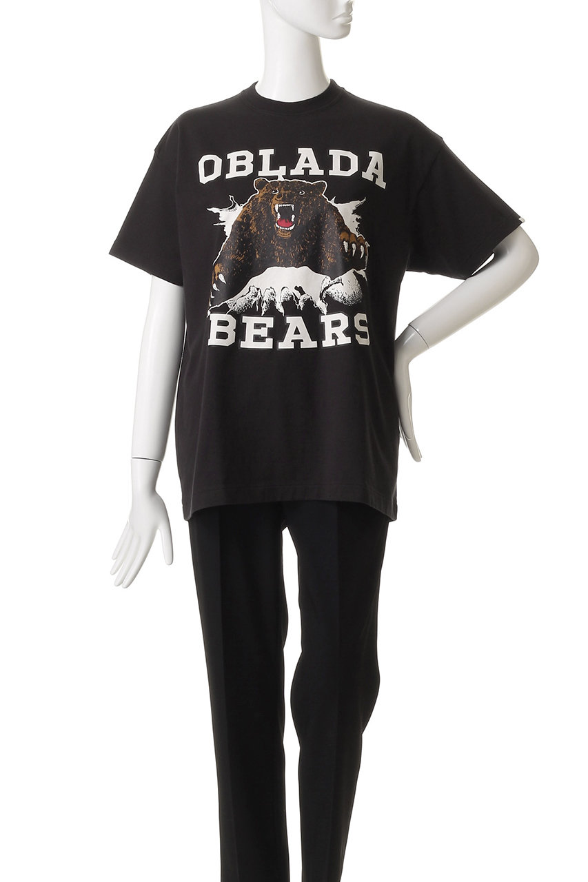 Oblada オブラダ　シャツ Oblada(オブラダ)｜BEARS Tシャツ/ブラック の通販｜ELLESHOP