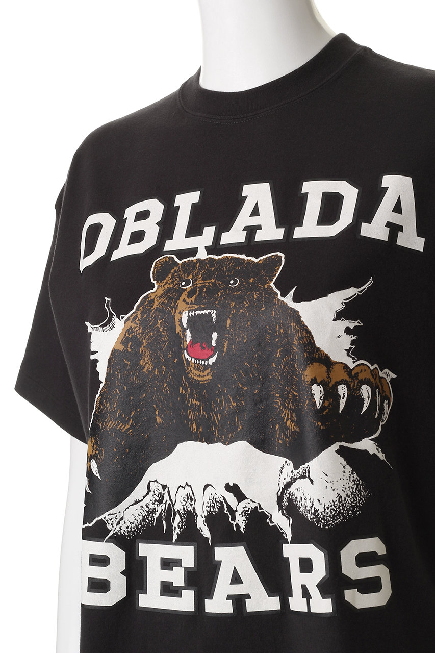 Oblada(オブラダ)｜BEARS Tシャツ/ブラック の通販｜ELLESHOP