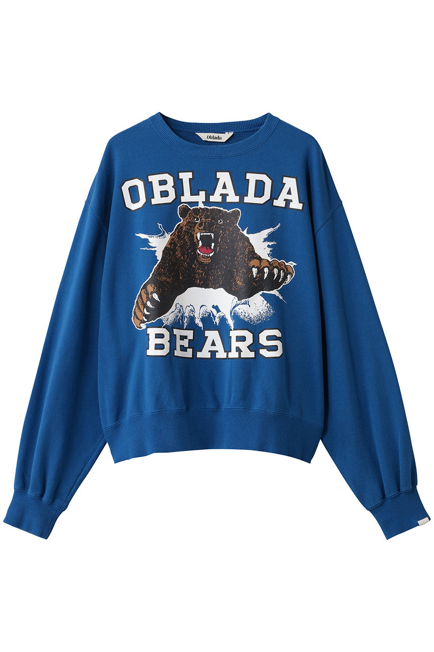 oblada オブラダ　スウェット Oblada(オブラダ)｜BEARS スウェット/ブルー の通販｜ELLESHOP