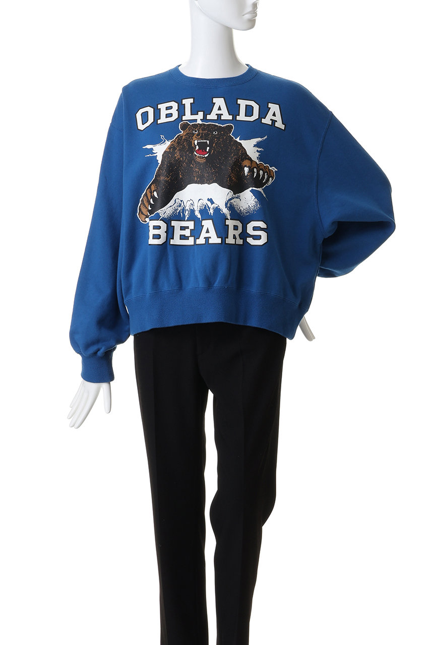 oblada オブラダ　スウェット Oblada(オブラダ)｜BEARS スウェット/ブルー の通販｜ELLESHOP