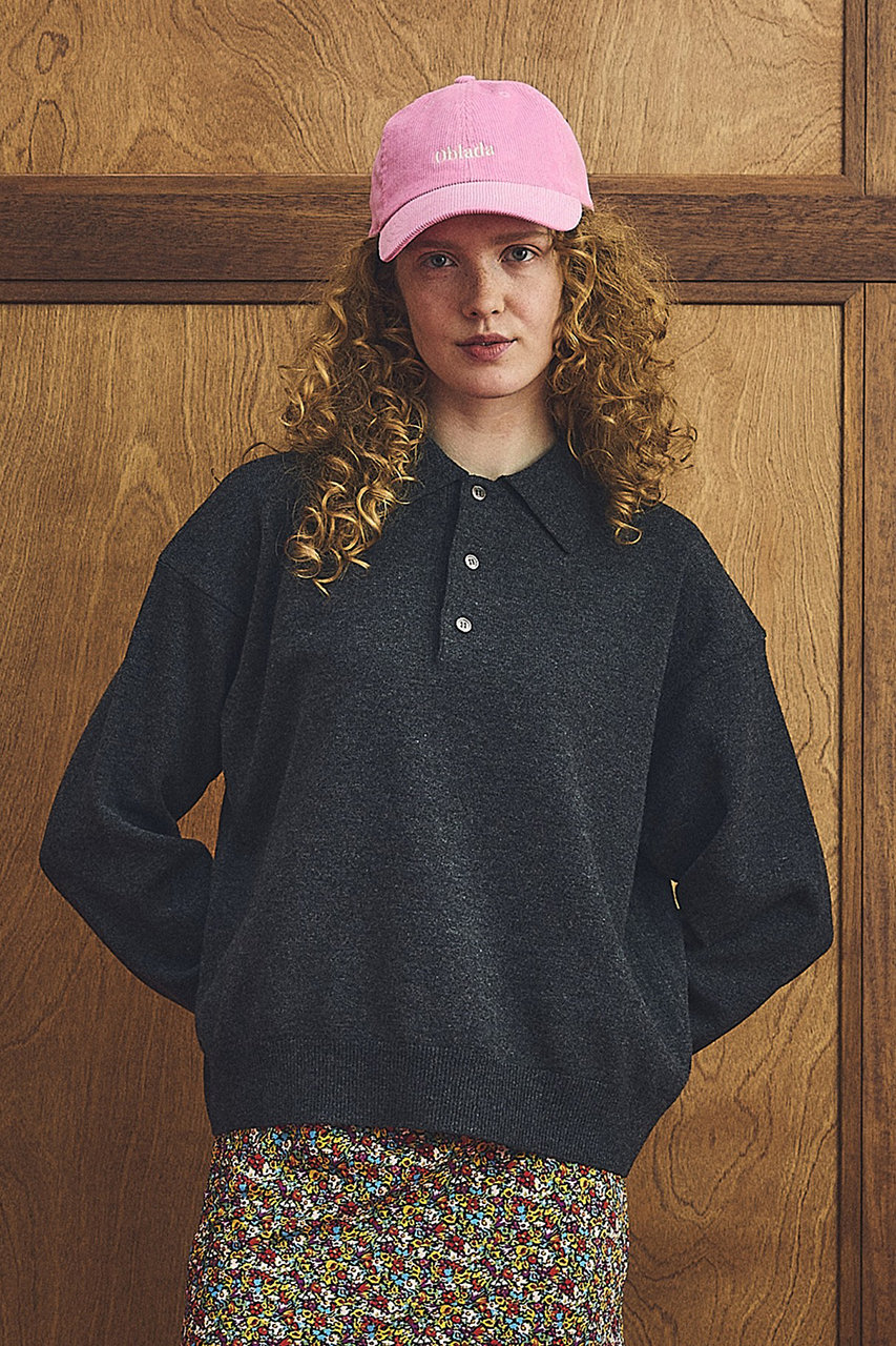 Oblada(オブラダ)｜HENRY ポロニット/チャコールグレー の通販