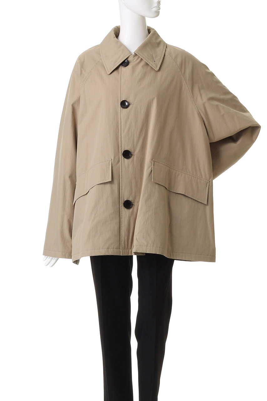 Oblada(オブラダ)｜FEATHER コートミニ/ベージュ の通販｜ELLESHOP