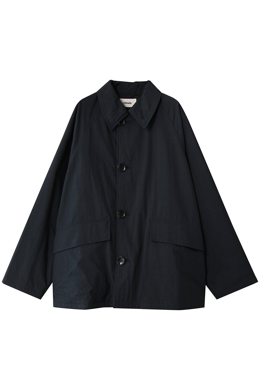 Oblada FEATHER コートミニ (ネイビー, F) オブラダ ELLE SHOP