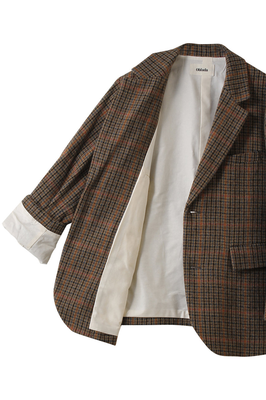 Oblada(オブラダ)｜UNCONSTRUCTION ジャケット(GUN CLUB CH)/チェック