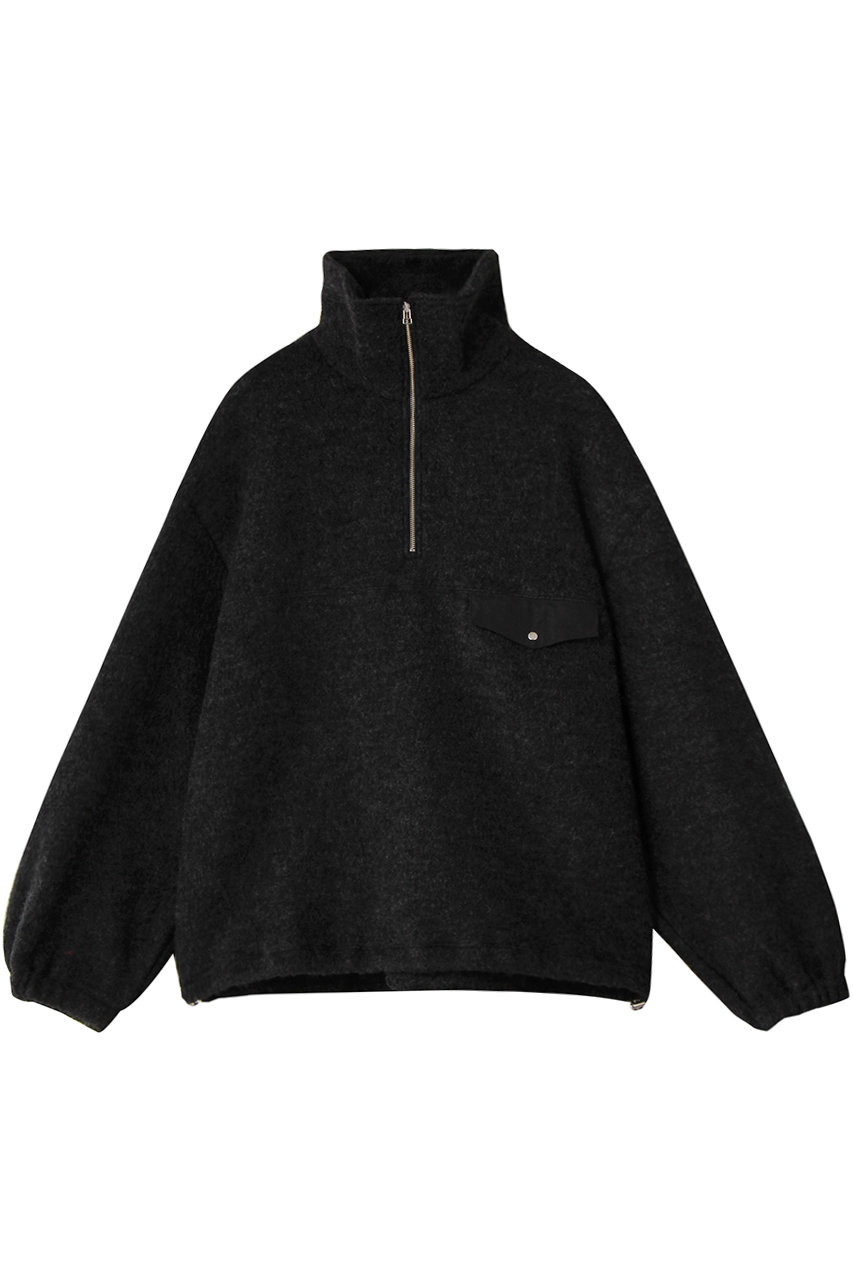 Oblada ウールフリーストップス (チャコールグレー, F) オブラダ ELLE SHOP