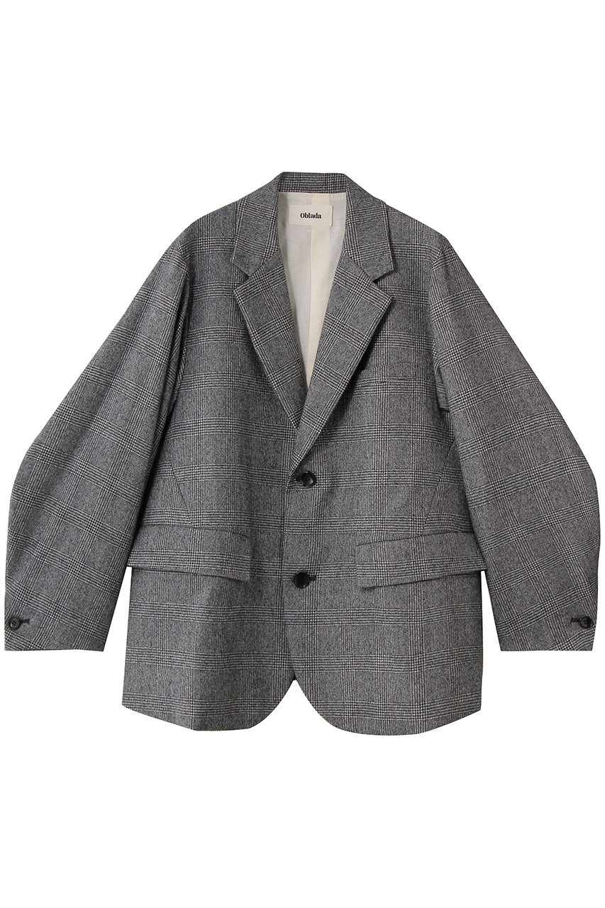 Oblada(オブラダ)｜UNCONSTRUCTION ジャケット(GLEN CHECK)/チェック