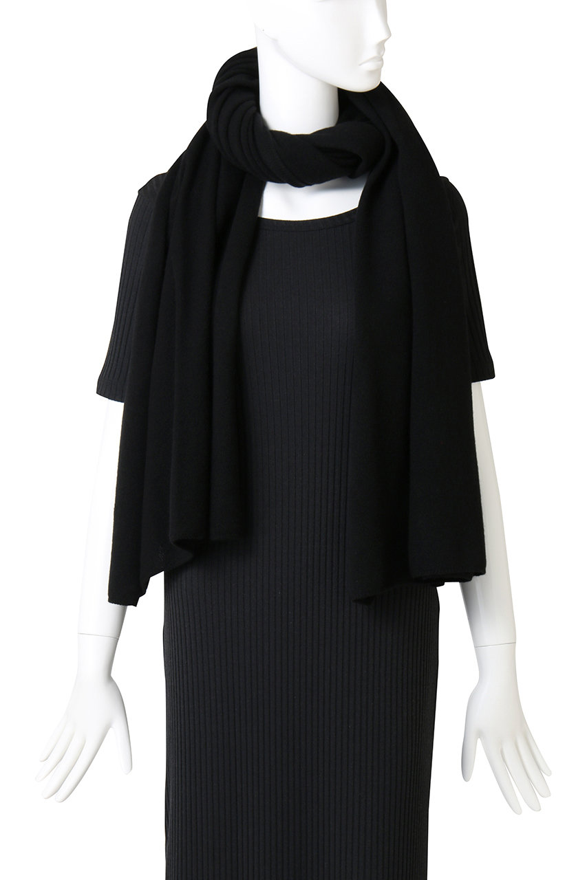 メリ様　新品　オブラダ　ニットショール　ニット　ストール　ブラック　シンチ Oblada(オブラダ)｜ニットショール/ブラック の通販｜ELLESHOP・(エル