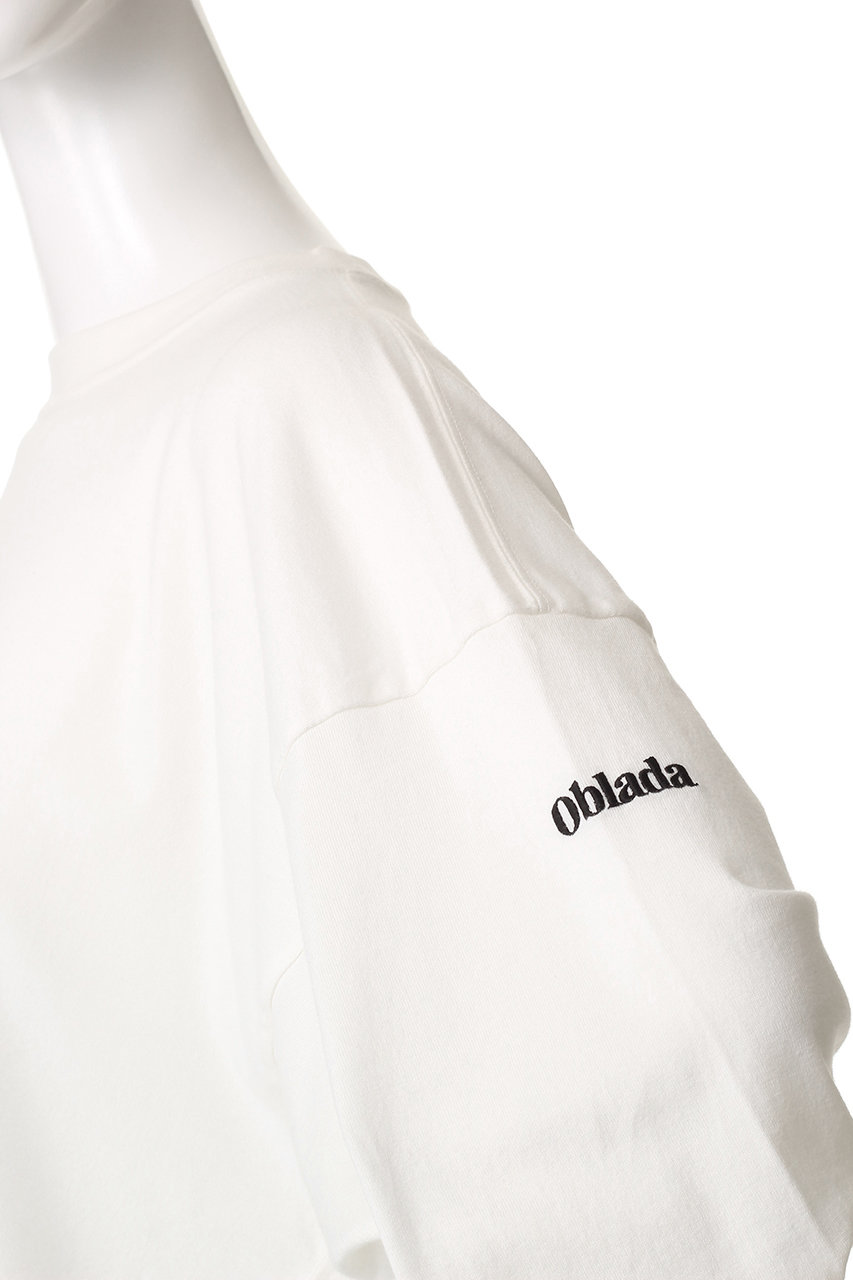 Oblada(オブラダ)｜アンクル ロング Tシャツ/ホワイト の通販