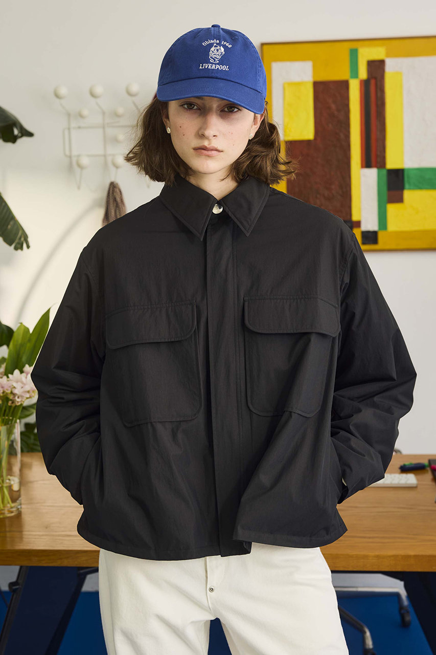 Oblada(オブラダ)｜FEATHER AVIATOR コート/ブラック の通販｜ELLESHOP