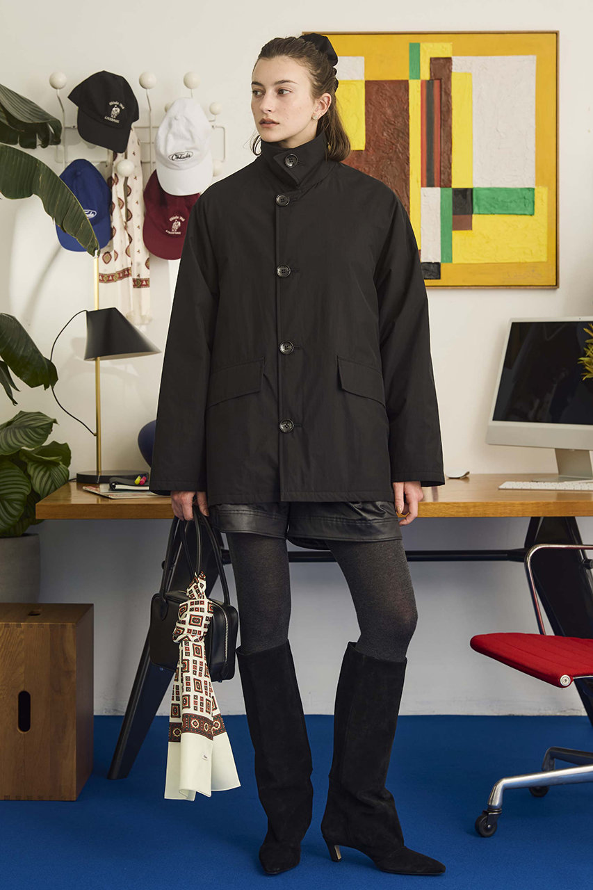 Oblada(オブラダ)｜FEATHER コートミニ/ブラック の通販｜ELLESHOP