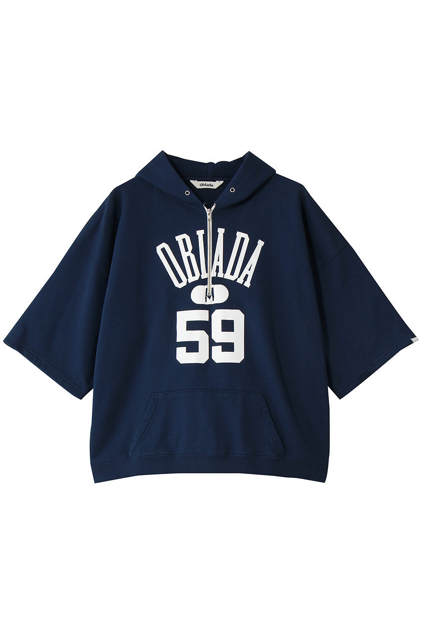 オブラダ/Obladaのハーフジップフーディー(ネイビー/S2610CU05)