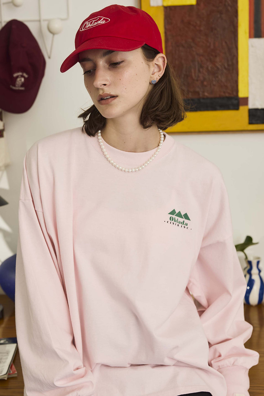 Oblada(オブラダ)｜FORMULA ONE ロングTシャツ/ピンク の通販