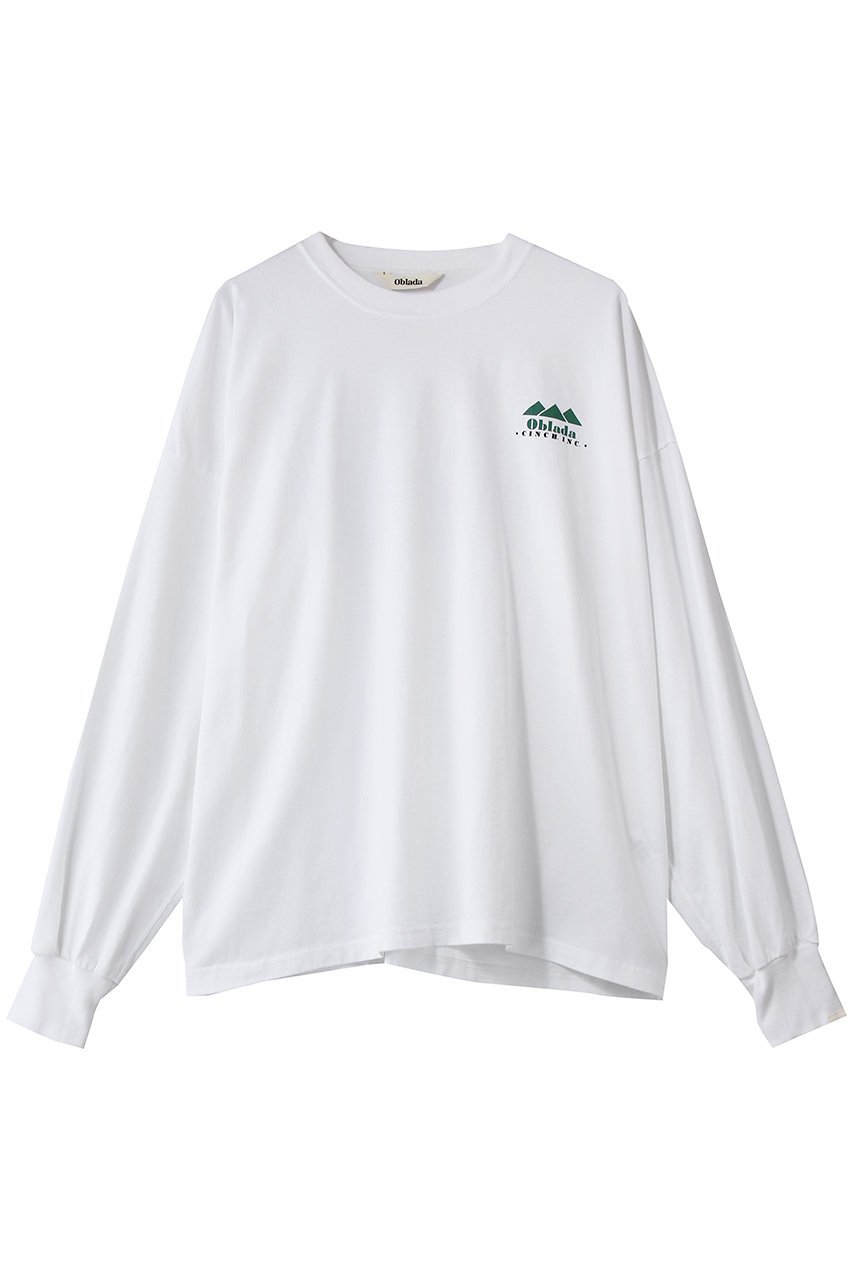 オブラダ/ObladaのFORMULA ONE ロングTシャツ(ホワイト/S2610CU08)