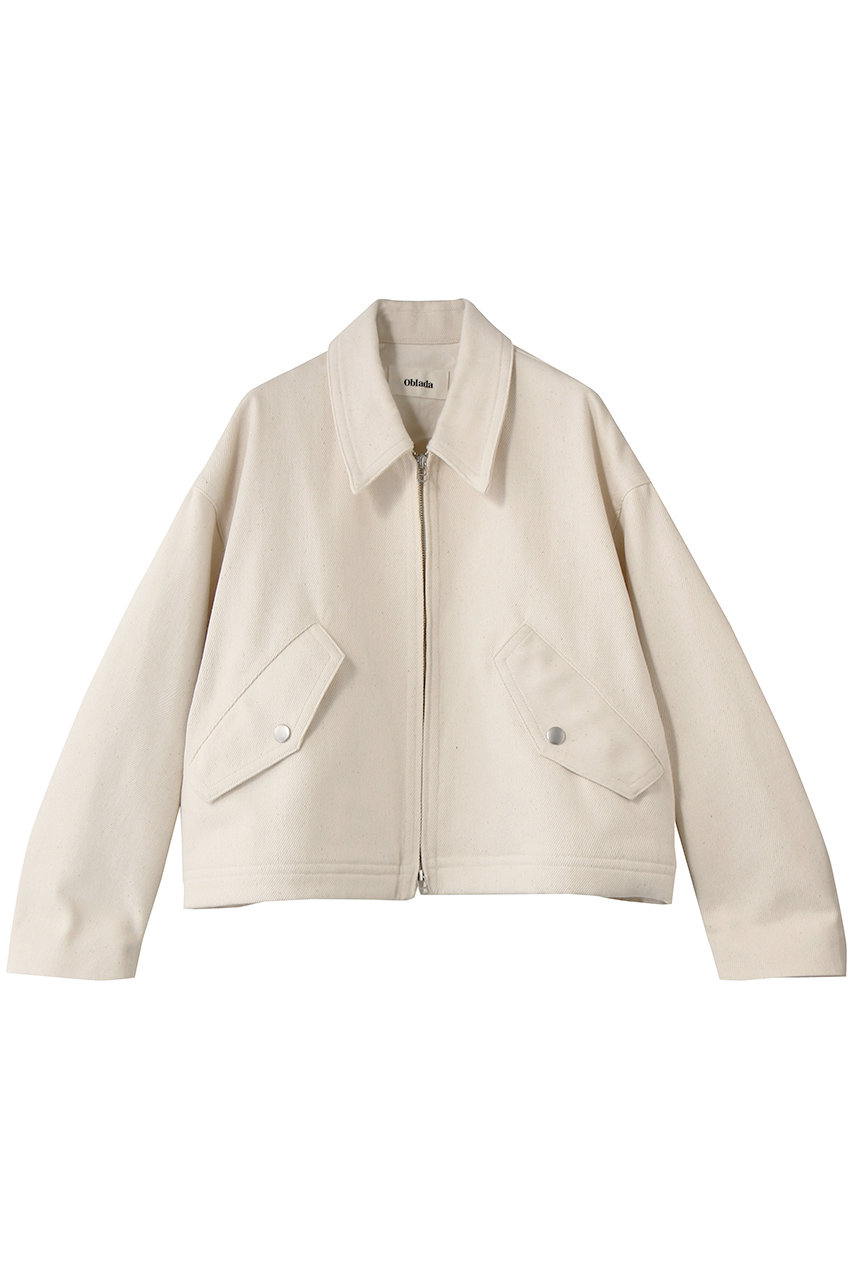 オブラダ/ObladaのBRITISH TWILL オックスフォードブルゾン(アイボリー/S2610JK02)